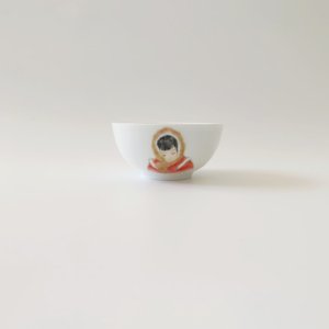 Hand-painted portrait deep bowl（Small）