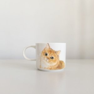 Hand-painted portrait custom  portrait small mug